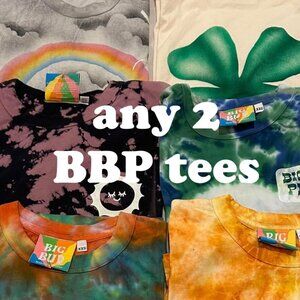 any 2 BBP tees in XXS or XS
